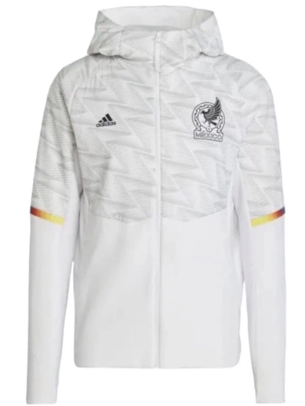 Adidas Mexico 22/23 Game Day Full-Zip Travel World Cup Hoodie Jacket Size Large